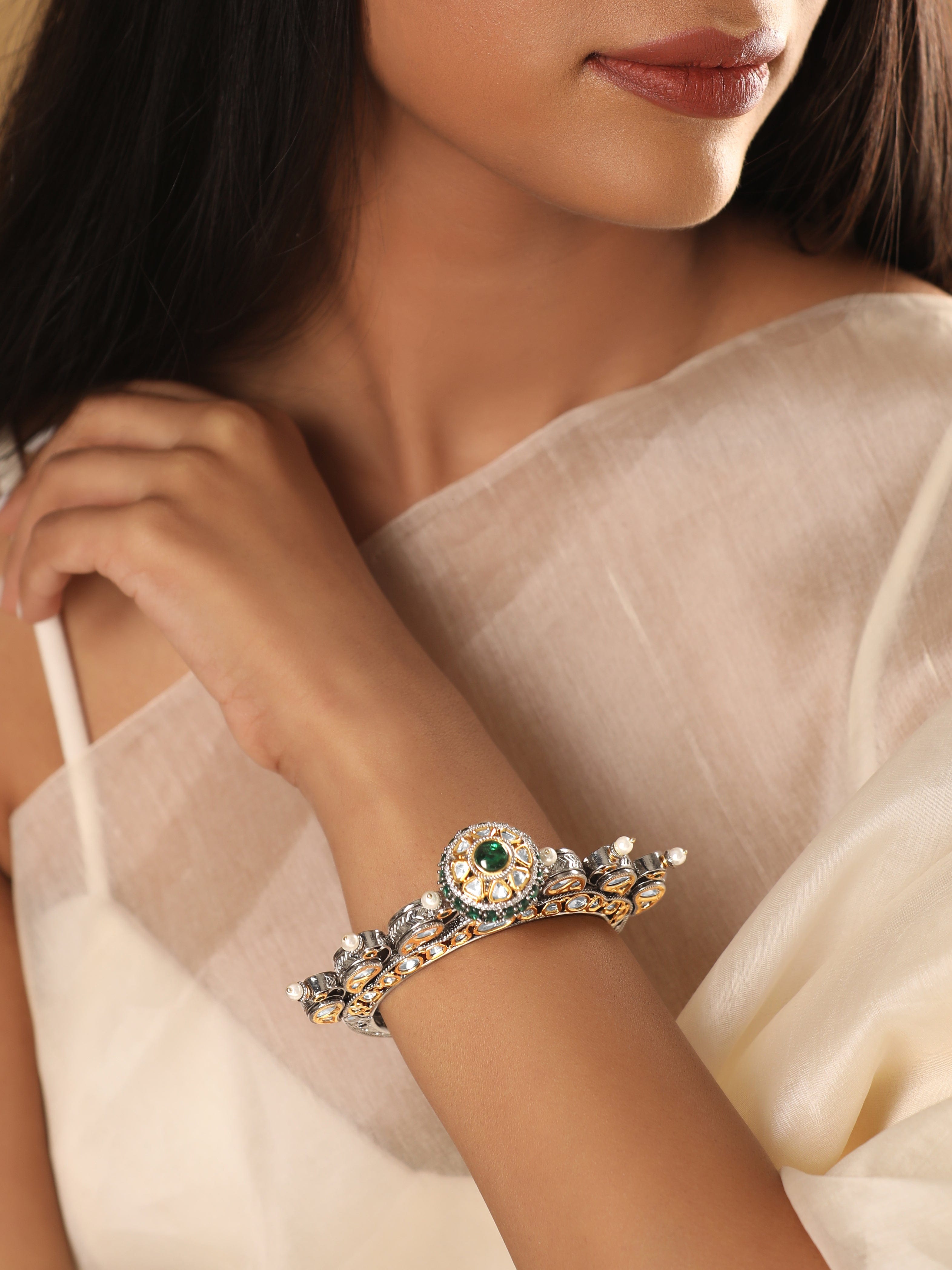 Diamond Bracelet: Buy Ruby and Diamond Floral Bracelet Online | Rose